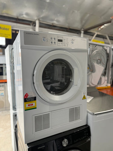 Factory second Fisher & Paykel 6kg Vented Dryer – White DE6060M2 - Second Hand Appliances Geebung